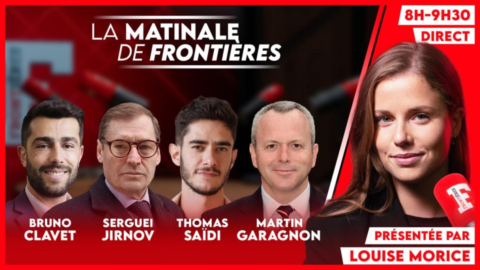 La matinale du 23 octobre - la liste des invités