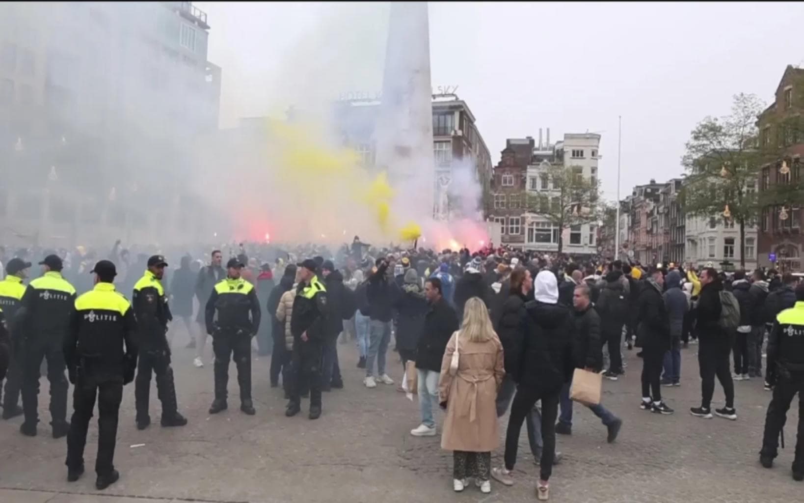 Nouvelle nuit de violences à Amsterdam