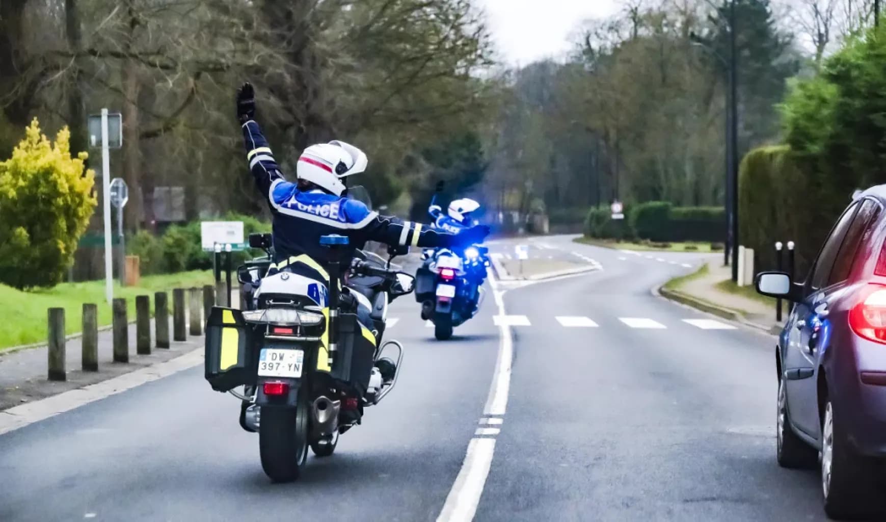 Creuse : deux policiers blessés après une course-poursuite de 80 km avec un chauffard sans permis