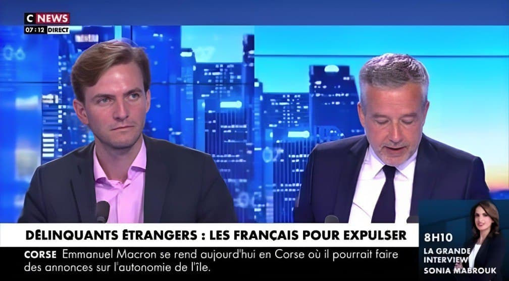 Erik Tegnér sur CNews : le sondage explosif