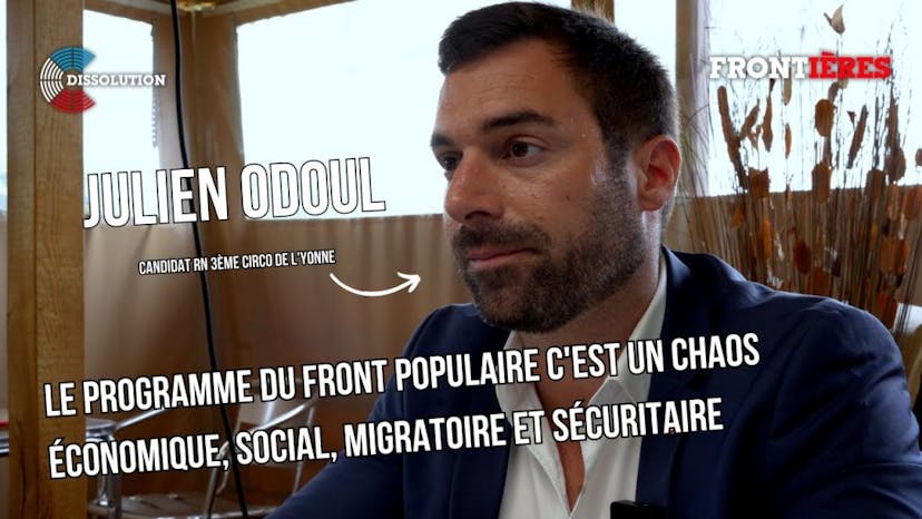 Julien Odoul : “Il faut moins d’immigration, plus de pouvoir d’achat et plus de justice sociale !”