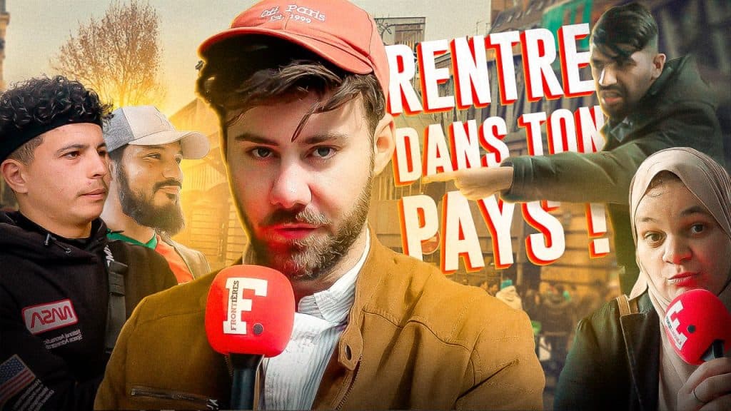 [Reportage vidéo] Grand Remplacement : de retour à Barbès, Jordan Florentin agressé par un antifa