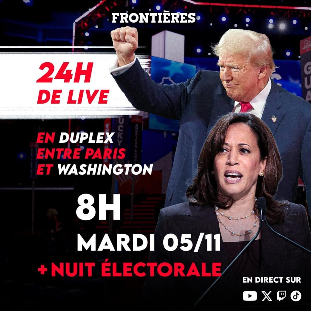 Live 24h spécial élections américaines : le programme de Frontières !