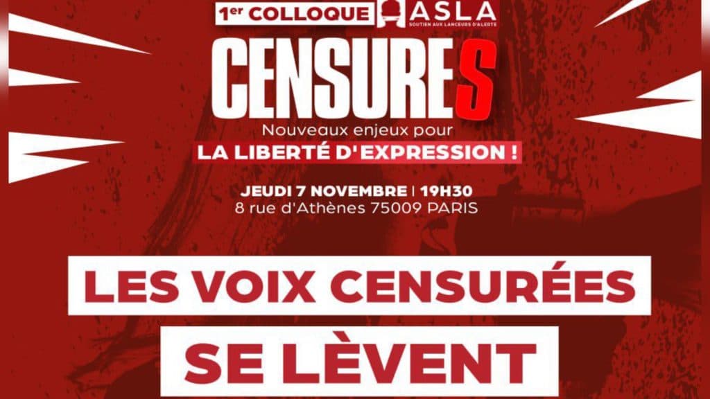 L’Association de Soutien aux Lanceurs d’Alerte lance ce soir son premier grand colloque contre les censures : Frontières y sera !