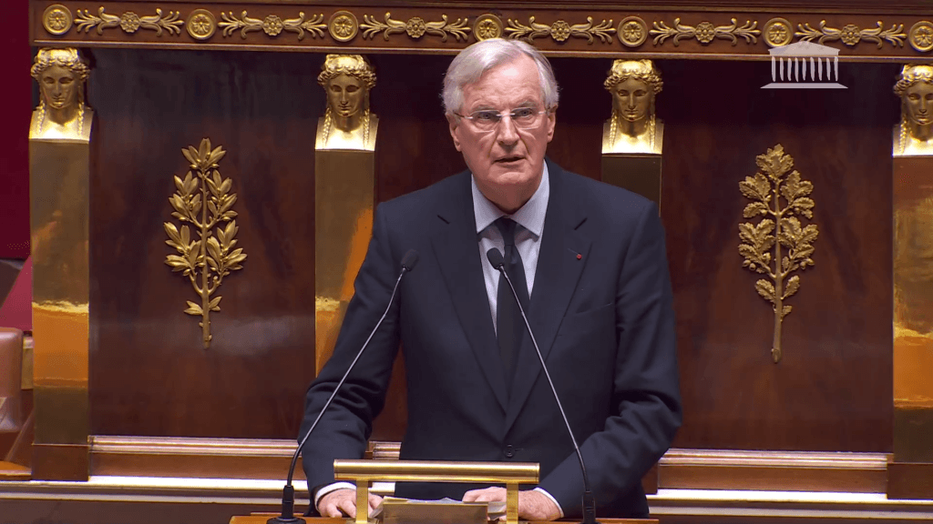 Michel Barnier a officiellement remis sa démission à Emmanuel Macron