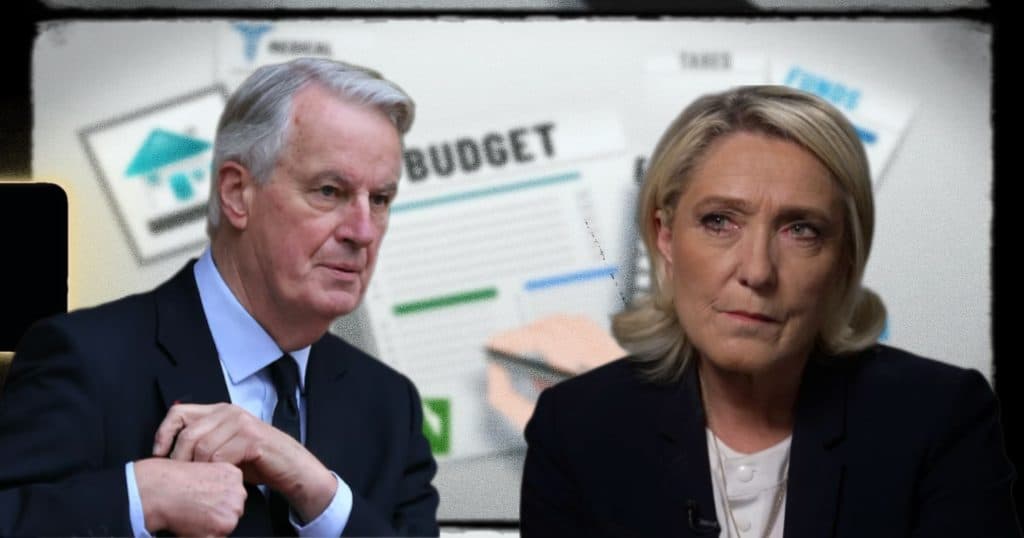 Marine Le Pen donne 24h à Michel Barnier pour modifier le budget